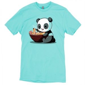 ramen panda shirt new
